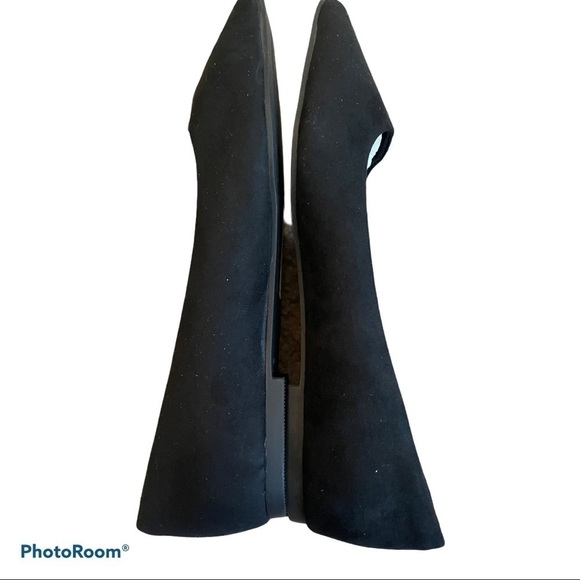 Asos DESIGN Lucky pointed ballet flats in black - Picture 5 of 11